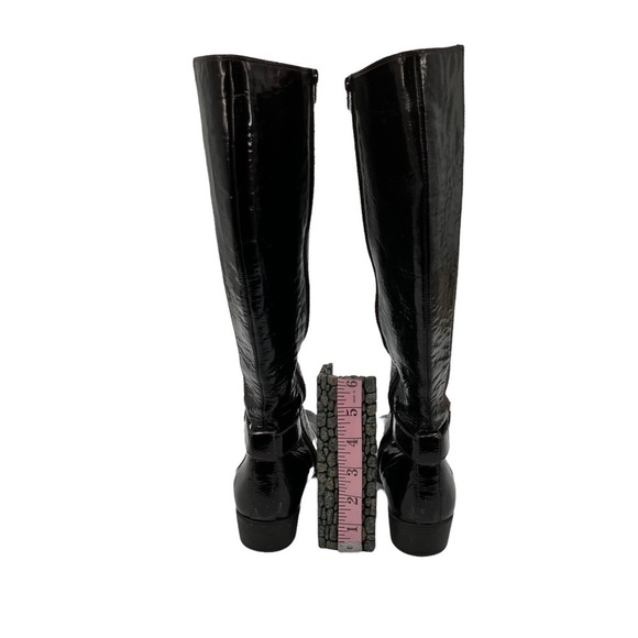 Sofft Brown Knee High Tall Riding Boots Size 6 1/5 Women's - Picture 10 of 12